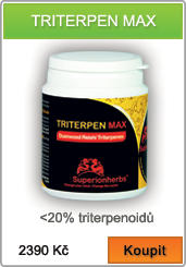 Extrakt s vysokým obsahem triterpenoidů. Více než 20 triterpenoidů%!